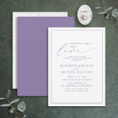 Niets gewoons, gewoon liefde Syringa Lavendel Brui Kaart