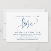 Niets gewoons, gewoon liefde, trouwen met zijn twe kaart (Voorkant)