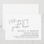 Niets gewoons, gewoon liefde, Trouwen met zijn twe Kaart (Voorkant / Achterkant)