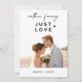 Niets gewoons, gewoon liefde We zijn weggelopen Br Kaart (Voorkant)