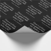 Niets Goede of Slechte Dinking Shakespeare Quote Cadeaupapier (Hoek)