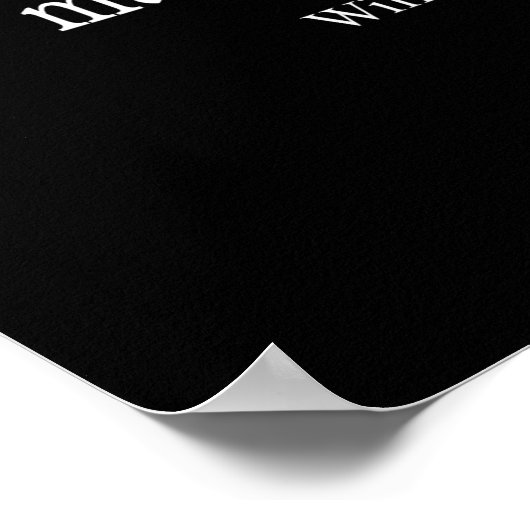 Niets Goede of Slechte Dinking Shakespeare Quote Poster (Hoek)