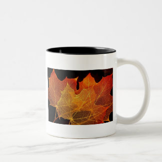 Niets Gold kan blijven Tweekleurige Koffiemok