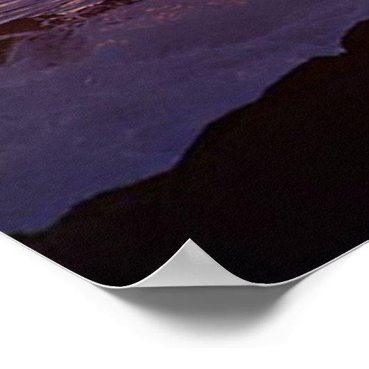 Niets Gold kan zon Poster blijven (Hoek)