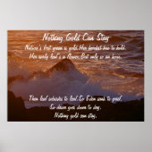 Niets goud kan oceaan blijven poster (Voorkant)