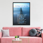 Niets goud kan Ocean Walkway blijven Canvas Afdruk (Insitu (Woonkamer))