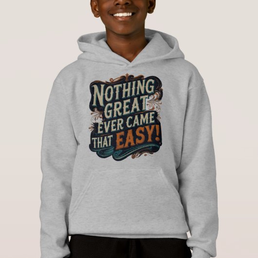 Niets groots is ooit zo gemakkelijk gekomen - (Voorkant)
