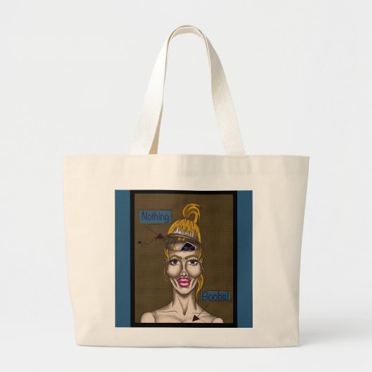 Niets Grote Tote Bag (Voorkant)