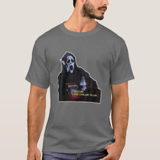 Niets in Chillin Killin Scream Ghost Watch Hor T-shirt