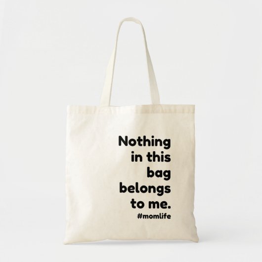 Niets in deze tas is van mij (Voorkant)