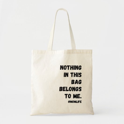 Niets in deze tas is van mij. (Voorkant)