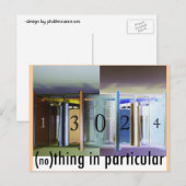 Niets in het bijzonder briefkaart (Voorkant / Achterkant)
