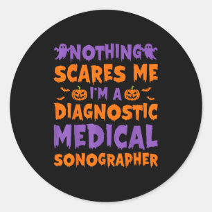 Niets Is Aan De Hand, Ik Ben Een Diagnostisch Medi Ronde Sticker