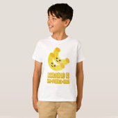 Niets is Im-pasta-ble! Schattigee pasta cartoon T-shirt (Voorkant volledig)
