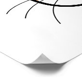 Niets is ImPawsible Funny Cute Slogan Poster (Hoek)