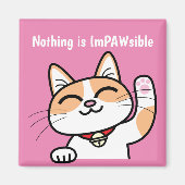 Niets is ImPawsible Magnet (Voorkant)
