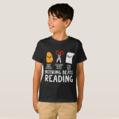 Niets is leuker dan het lezen van grappige steen p t-shirt (Voorkant volledig)