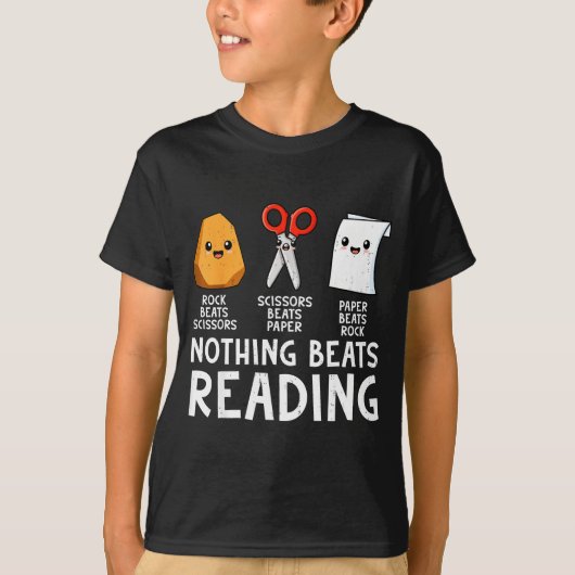 Niets is leuker dan het lezen van grappige steen p t-shirt (Voorkant)