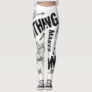 NIETS IS LOGISCH   Brutalist Anti Design Verklarin Leggings