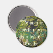 Niets is meer waard dan vandaag magneet (Voorkant / Achterkant)