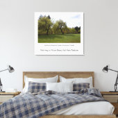 Niets is mooier dan natuur. canvas afdruk (Insitu (Slaapkamer))