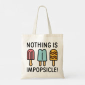 Niets is ondenkbaar tote bag (Achterkant)