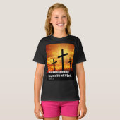 Niets is onmogelijk bij God. T-shirt (Voorkant volledig)