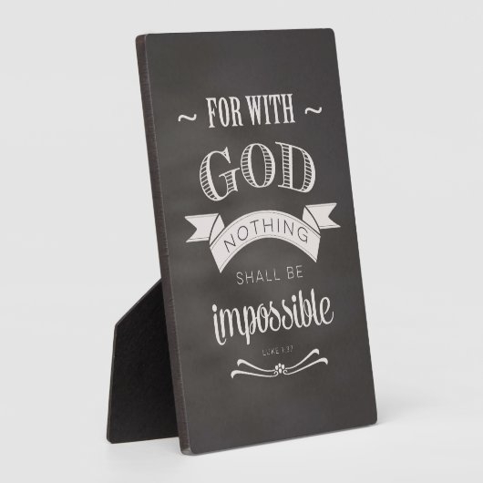 Niets is onmogelijk fotoplaat (Zijkant)