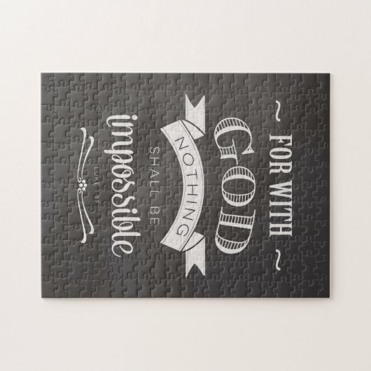 Niets is onmogelijk legpuzzel (Horizontaal)