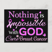 Niets is onmogelijk met GOD Briefkaart (Voorkant)