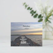 Niets is onmogelijk met God Briefkaart (Staand voorkant)