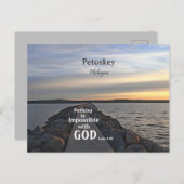 Niets is onmogelijk met God Briefkaart (Voorkant / Achterkant)