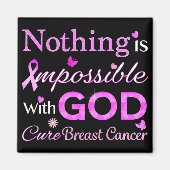 Niets is onmogelijk met GOD Magneet (Voorkant)