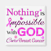 Niets is onmogelijk met GOD Magneet (Voorkant)