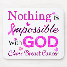 Niets is onmogelijk met GOD Muismat