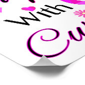 Niets is onmogelijk met GOD Poster (Hoek)