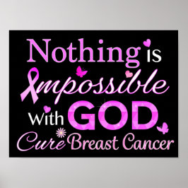 Niets is onmogelijk met GOD Poster