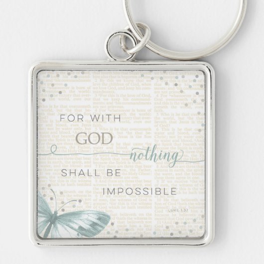 Niets is onmogelijk sleutelhanger (Voorkant)