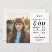 Niets is onmogelijke aankondiging van Afstuderen (Voorkant)