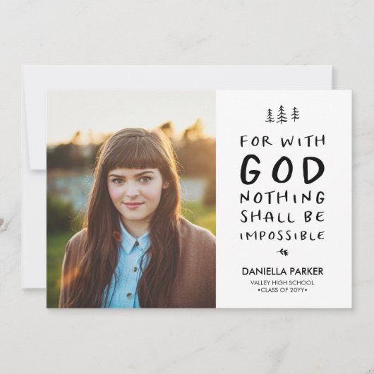 Niets is onmogelijke aankondiging van Afstuderen (Voorkant)