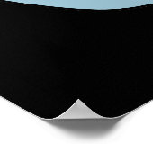 Niets is onstabiel, grappige pasta's die donker zi poster (Hoek)