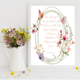 Niets is te moeilijk voor je. poster