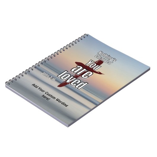 "Niets is veranderd, je bent geliefd" Journal Notitieboek (Linkerzijde)