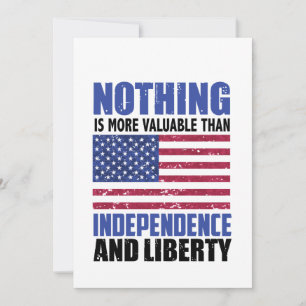 Niets is waardevoller dan onafhankelijkheid en lib aankondiging