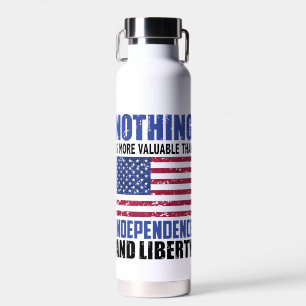 Niets is waardevoller dan onafhankelijkheid en lib waterfles