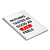 Niets is zo goed als FIT voelt - Inspiratie Notitieboek (Rechterzijde)