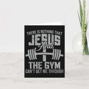 Niets Jesus en de fitnessruimte Christelijke worko Kaart