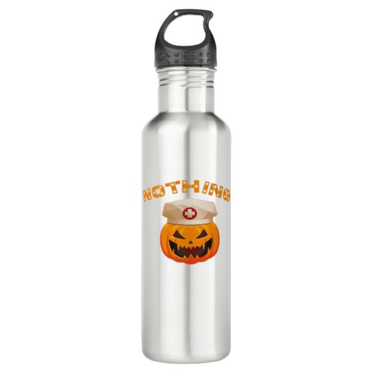 Niets kan een verpleegster bang maken, Halloween S Waterfles (Voorkant)