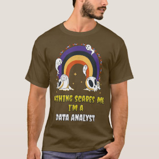 Niets kan me schelen bij een Data Analyst T-shirt