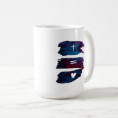 Niets kan ons scheiden van de liefde van God (Rom Koffiemok (Voorkant rechts)